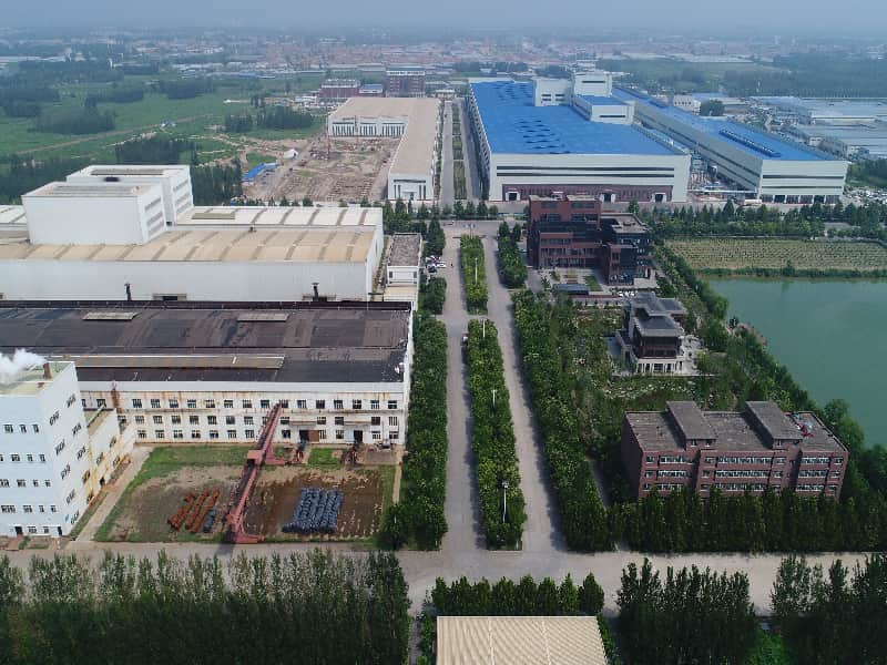 Authentic Steel coil manufacturing facility and warehouse in Tianjin China
