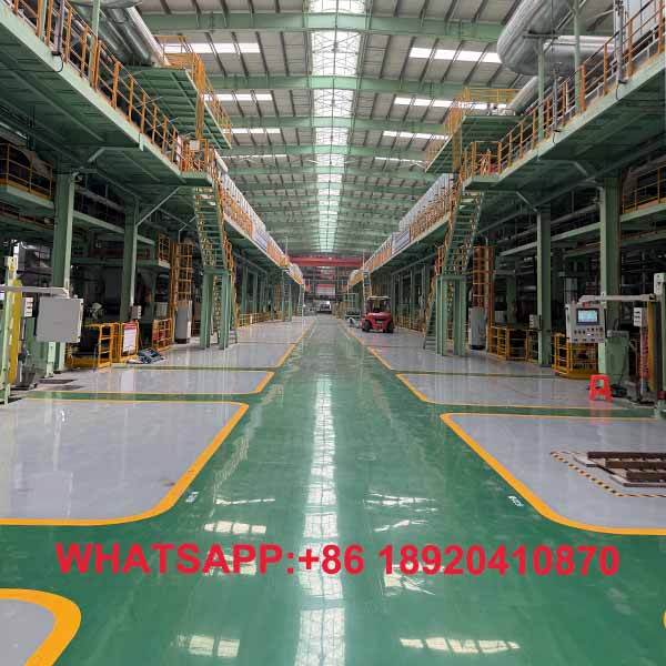 Fasilitas pabrik produksi Coil Baja Berwarna Authentic Steel China