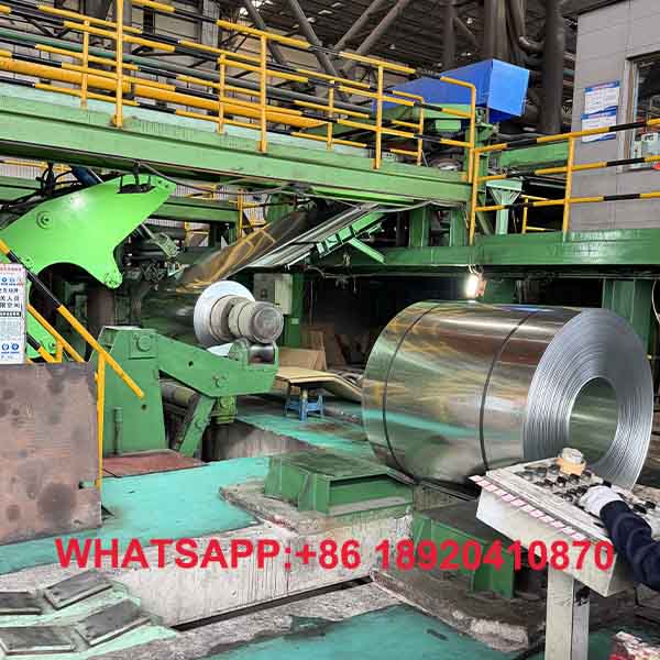 Jalur Produksi Gulungan Baja Galvanis Pabrik Authentic Steel