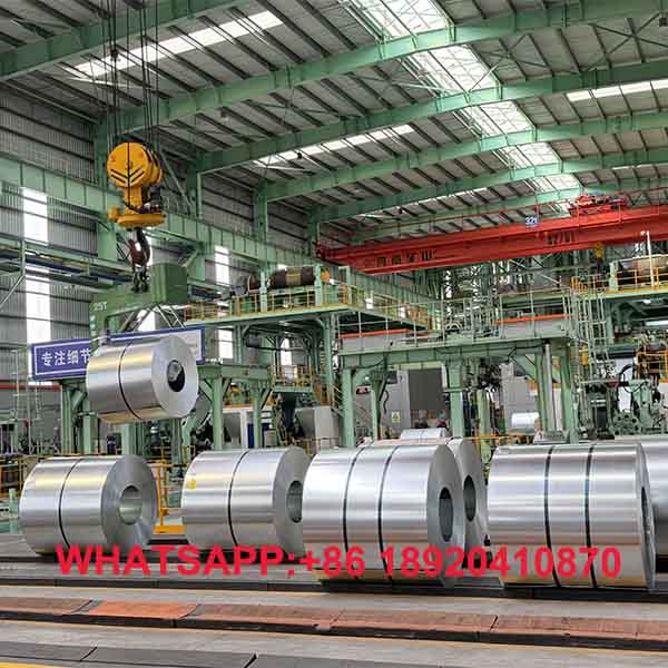 Jalur Produksi Gulungan Baja Zinc Aluminum Magnesium Pabrik China