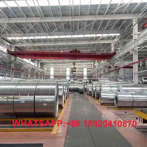 Fasilitas Pabrik Tianjin Strip Steel Gulungan Kapasitas Besar
