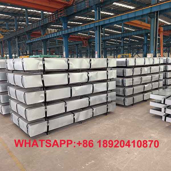 Penyimpanan massal material pelat besi diperkuat unsur boron untuk dasar harga plat galvanis lembaran