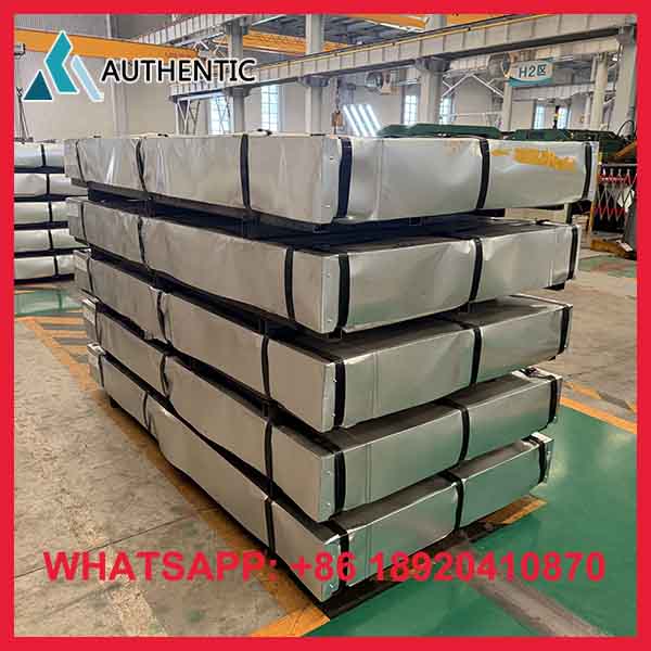 Fasilitas penyimpanan tertutup beratap tinggi tempat pemeliharaan cadangan stok kontinu material kargo supplier plat crc.