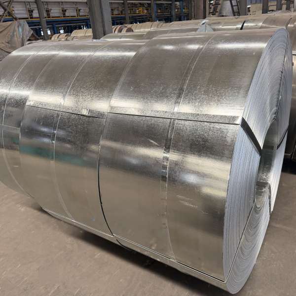 Smooth zero spangle surface profile of GP slit coil for automotive stamping