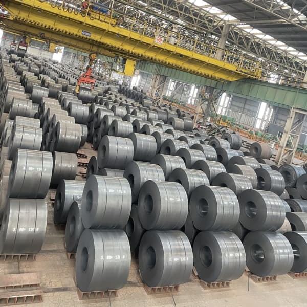 Measuring slit width of hot rolled steel strip with caliper