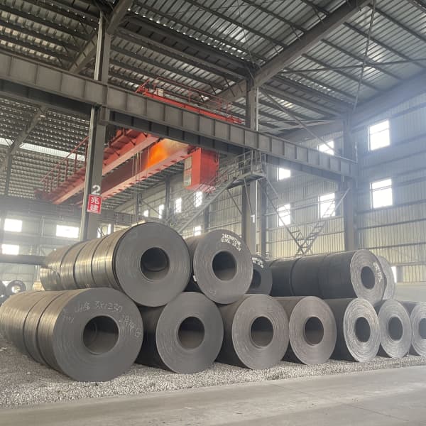 Seaworthy steel strapped pallet for hot rolled slit steel coils